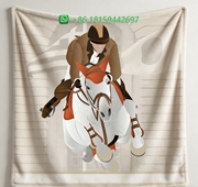 Hermes Throw Blankets